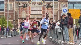 Kenyan, Ethiopian runners win 47th Amsterdam Marathon