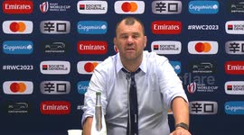 Wales v Argentina: Michael Cheika and Julian Montoya post-match press conference