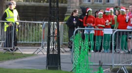 Students cover each other with foam and give mentors a pound of raisins - in bizarre tradition