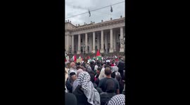 Protest in Melbourne: solidarity with Palestinians amid Gaza-Israel conflict