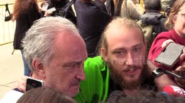 interview with Brazilian repatriates disembarked at the Sao Paulo Air Base, in Guarulhos, Brazil