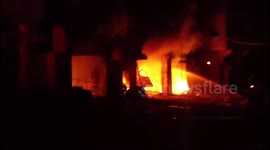 Gaza war: Fires rage in aftermath of Israeli attack on Civil Defence HQ