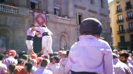 3de9f-c by Minyons de Terrassa during Mercè Festival 2023 in Barcelona.