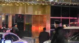 Former US President Donald J. Trump Arrives At Trump Tower In Manhattan, New York