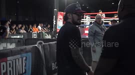 Dillon Danis and Logan Paul's media workouts in Manchester, UK