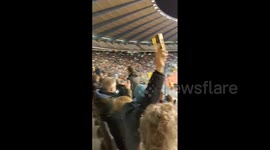 Belgium: Fans Chant ‘All Together’ And ‘Sweden, Sweden’ After Football Match Suspension Due To Shooting