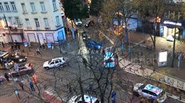 Large police presence in Schaerbeek neighbourhood after police shoot man in hunt for Brussels gunman