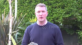 John Finucane speaks on DUP’s delay in returning to devolved government at Stormont in Belfast, UK