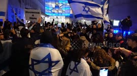 Israelis protest against BBC lies at BBC Broadcasting House