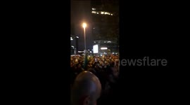 Turkey: Angry Protesters Gather Outside Israeli Consulate After Gaza Hospital Bombing 3