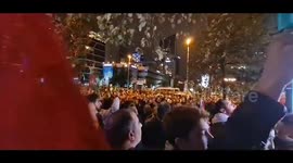 Turkey: Angry Protesters Gather Outside Israeli Consulate After Gaza Hospital Bombing 4