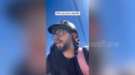 Magpie attacks cyclist on his way back from work every day