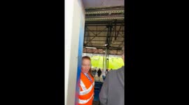 Football fan baffled by UK club's unqiue stadium entrance amongst house gardens