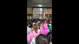 Collectors rush into shopping mall for limited edition Russian doll toy