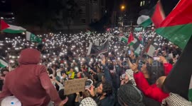 Canada: Protesters Gather To Rally After Deadly Bombing At Gaza Hospital In Montreal