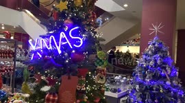 Christmas 2023 sparkle at Peter Jones Sloane Square in London