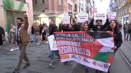 University students detained during pro-Palestine rally in Istanbul