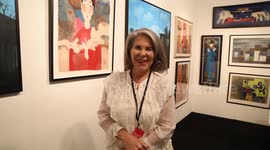 Interview with Raquelle Azran from Raquelle Azran Vietnamese Contemporary Fine Art at the Battersea Affordable Art Fair