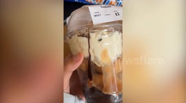 Video shows fly squished in a UK supermarket dessert