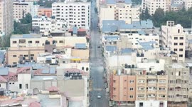 Aftermath of the military action in Gaza City, Palestine