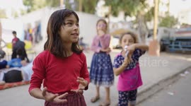 'I am afraid': Terrified 9-year-old girl speaks on her reaction when the first missiles struck Gaza