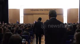 Rishi Sunak visits Jewish school in London, UK
