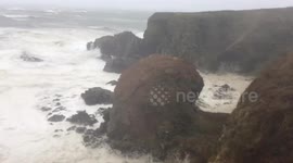 Storm Babet winds and torrential rain lash Scotland triggering rare red weather warning