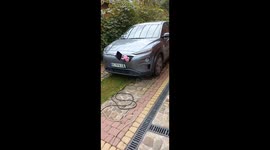 Improvised charger: dart & stick power solution for electric car