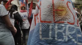 People march in support of Palestine in Buenos Aires, Argentina