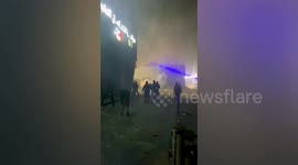 Palestinian youths clash with Israeli troops in Jerusalem