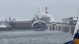 UK: Storm Babet Churns Up Gigantic Waves Along Eastern Scotland 2