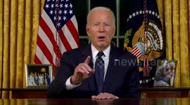 Biden lectures Americans on importance of continued U.S. support for Israel, Ukraine