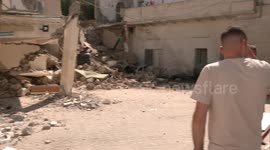 Funeral Prayer for Christian Martyrs After Greek Orthodox Church Bombing In Gaza