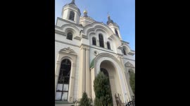 Conflict in Zaporizhzhia: building damaged by shelling