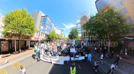 New Zealand: Thousands March Through Auckland In Support Of Palestine