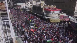 Jordanians rally to support Palestine amid conflict