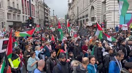 National March For Palestine in London