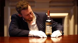 World's most valuable whisky to go up for sale at Sotheby's in London, UK