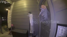 Halloween Animatronic Swiped From Front Doorstep