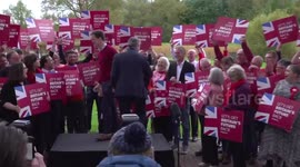 Starmer hails by-election victory in Mid-Bedfordshire, UK