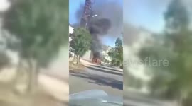 Israelis Strike Vehicle In Lebanese Town of Hula