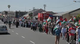 THOUSANDS MARCH FOR PALESTINE, BOESAK CALLS FOR ISRAELI EMBASSY TO BE CLOSED IN SA BECAUSE OF GAZA ATTACK