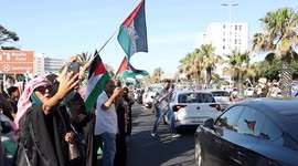 City wide protests in Cape Town in support of Palestinians