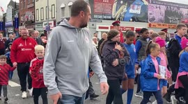 Shankill bombing anniversary event in Ulster, UK