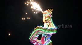 Devotees perform mesmerizing dragon dance at Phuket Vegetarian Festival