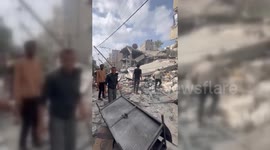 Citizen-paramedics search rubble for survivors as Israel steps up Gaza strikes