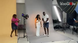 Excited couple showered with rain of blessings during rainbow baby's gender reveal