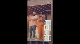 'What's white for?' - Couple is pranked by friends on their baby's gender reveal