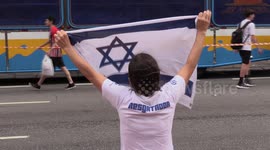 Pro-Israel demonstration is held in Sao Paulo, Brazil with support from evangelical churches