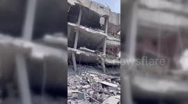 Gaza war: Whole neighbourhoods destroyed in Al-Zahra